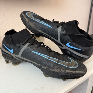 Nike Phantom GT2 Elite DF FG Black / Iron Grey Soccer Cleats CZ9889 004 Size 10